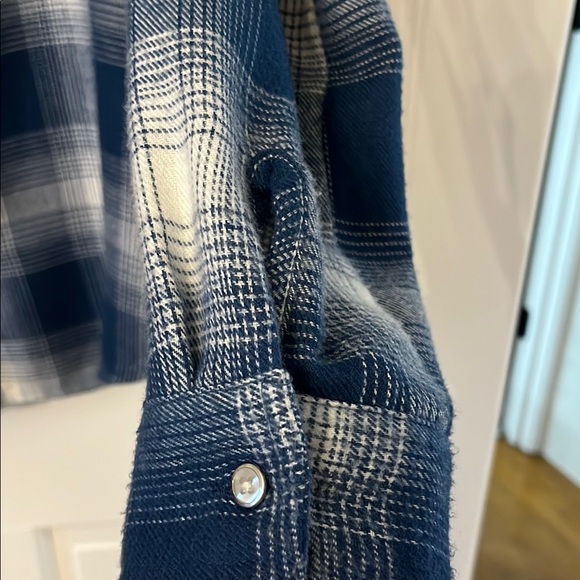 White Crow Blue Button Down Shirt - Picture 4 of 8